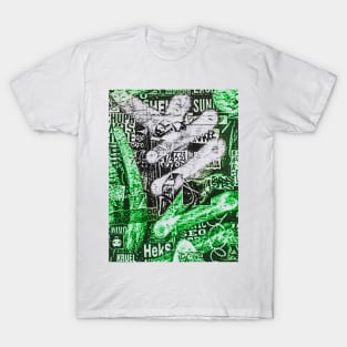 Street Art NYC Fluo Green Graffiti T-Shirt